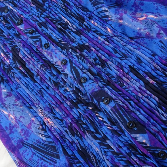 I Love H81 Colorful Button Up Dress Size S - Picture 5 of 9